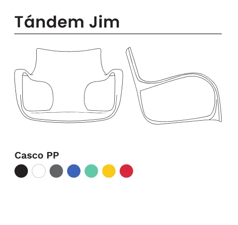 Variante Tándem Jim 3C - Estructura Negra